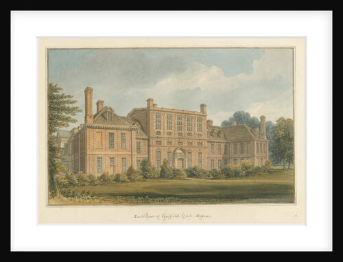 Essex - Gosfield Hall, 1824 by John Buckler