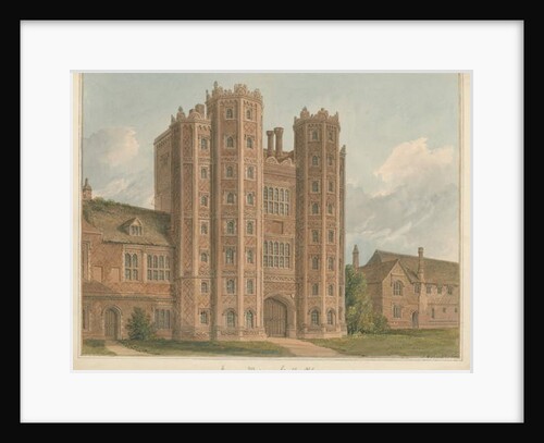 Essex - Layer Marney Hall, 1825 by John Chessell Buckler