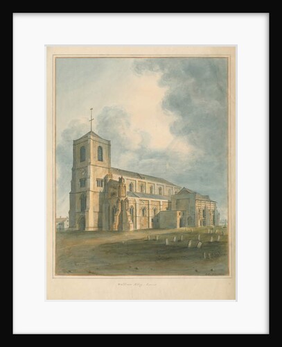 Essex - Waltham Abbey, 1802 by John Buckler