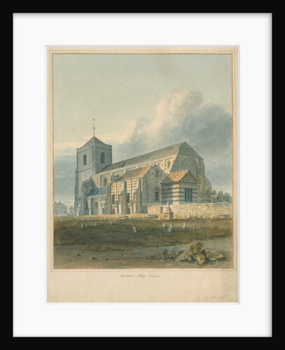 Essex - Waltham Abbey, 1802 by John Buckler