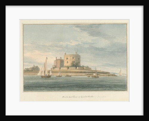 Hampshire - Calshot Castle, 1824 by John Buckler