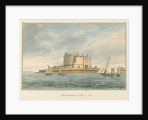 Hampshire - Calshot Castle, 1824 by John Buckler
