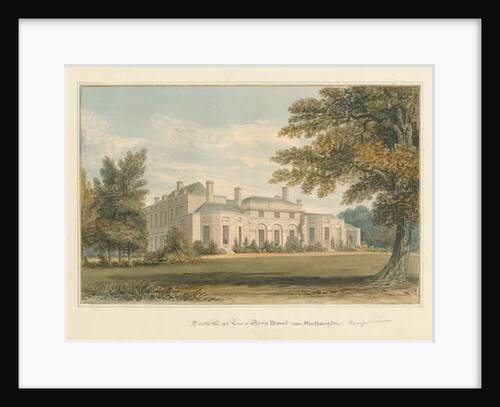 Hampshire - Southampton - Bevis Mount, 1824 by John Buckler