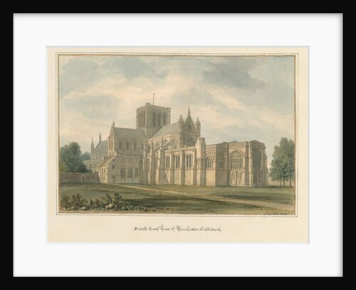 Hampshire - Winchester Cathedral, 1824 by John Buckler
