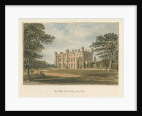 Hertfordshire - Cashiobury, 1815 by John Buckler