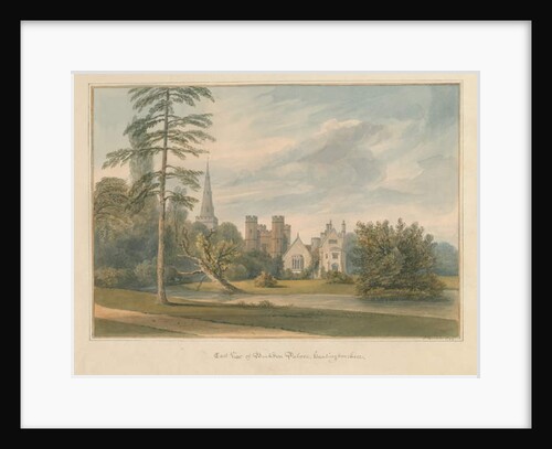 Huntingdonshire - Buckden Palace, 1799 by John Buckler