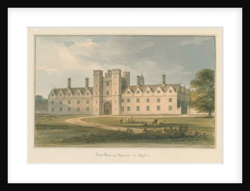 Kent - Knowle, 1811 by John Chessell Buckler