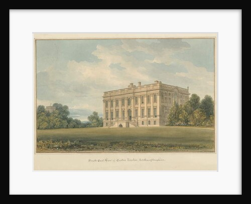 Northamptonshire - Easton Nest, 1824 by John Buckler