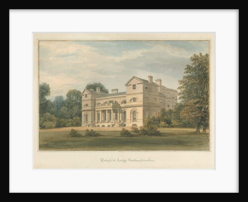 Northamptonshire - Wakefield Lodge, 1824 by John Buckler