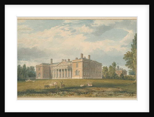 Leicestershire - Gopsall House, 1820 by John Buckler