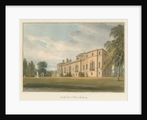 Middlesex - Chiswick House, 1822 by John Chessell Buckler