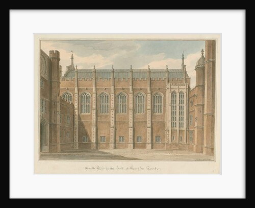 Middlesex - Hampton Court, 1811 by John Chessell Buckler