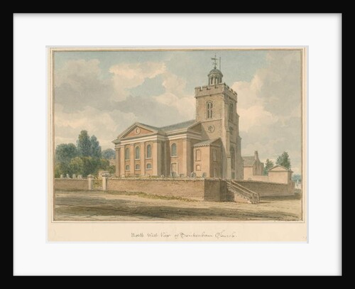 Middlesex - Twickenham Church, 1826 by John Buckler
