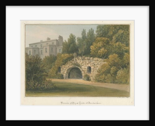 Middlesex - Twickenham - Pope's Grotto, 1826 by John Buckler