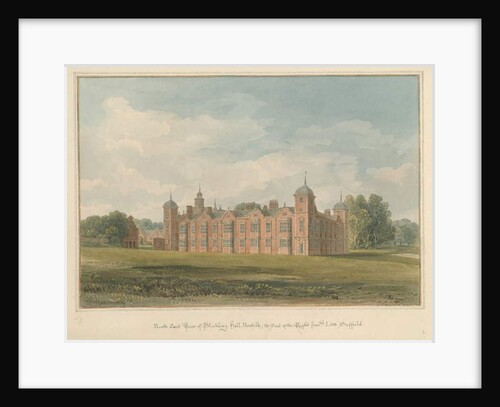 Norfolk - Blickling Hall, 1820 by John Chessell Buckler