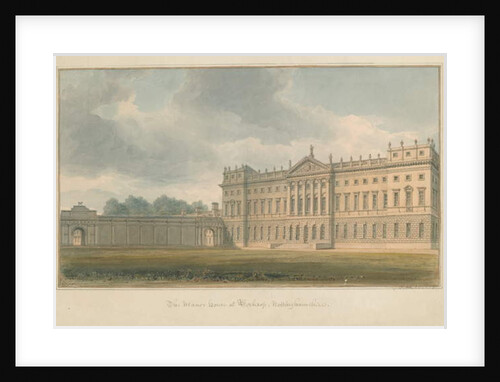 Nottinghamshire - Worksop - Manor House, 1813 by John Buckler