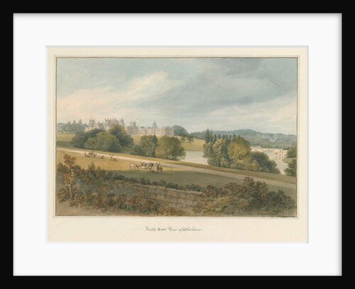 Oxfordshire - Bleinheim [Palace], 1823 by John Chessell Buckler