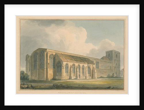 Oxfordshire - Dorchester Church, 1803 by John Buckler