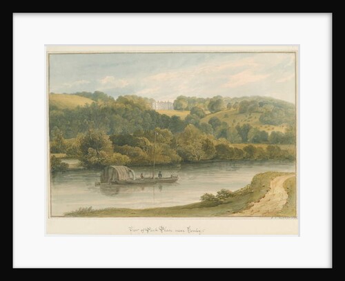 Oxfordshire - Henley upon Thames- Park Place, 1826 by John Chessell Buckler