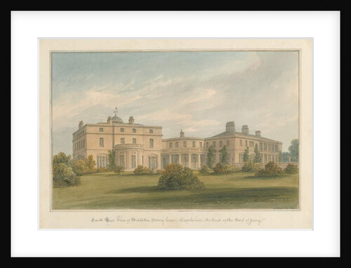Oxfordshire - Middleton Stoney House, 1827 by John Buckler