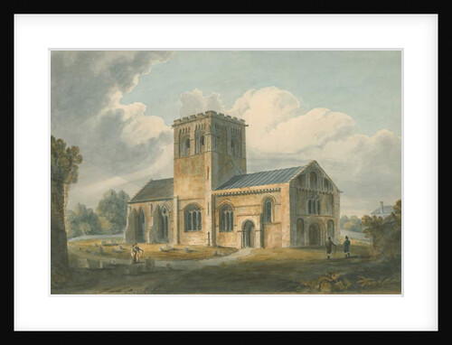 Oxfordshire - Meofley Church, 1802 by John Buckler