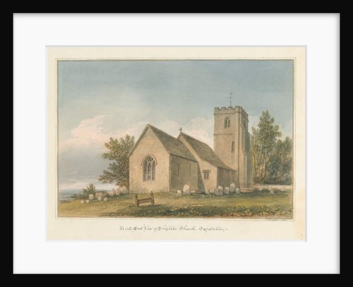 Oxfordshire - Shiplake Church, 1830 by John Buckler