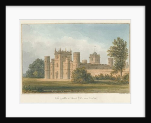 Somerset - Bristol - Stables at Arno's Vale, 1827 by John Buckler