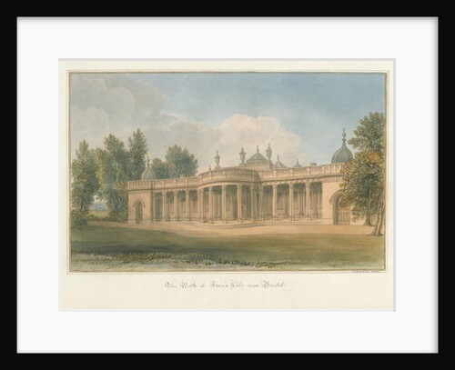 Somerset - Bristol - The Bath at Arno's Vale, 1827 by John Buckler