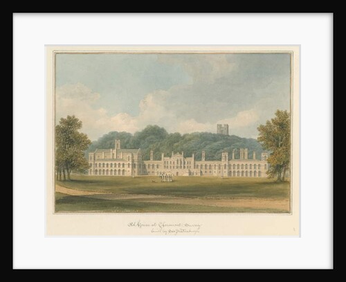 Surrey - Claremont - Old House, 1824 by John Buckler