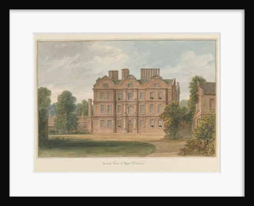 Surrey - Kew Palace, 1827 by John Buckler