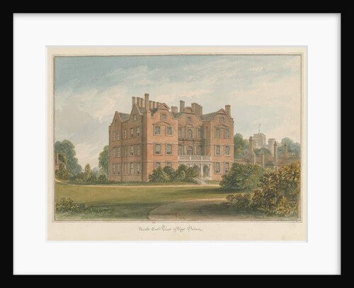 Surrey - Kew Palace, 1827 by John Buckler