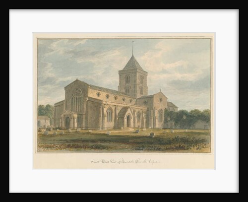Sussex - Arundel Church, 1804 by John Buckler