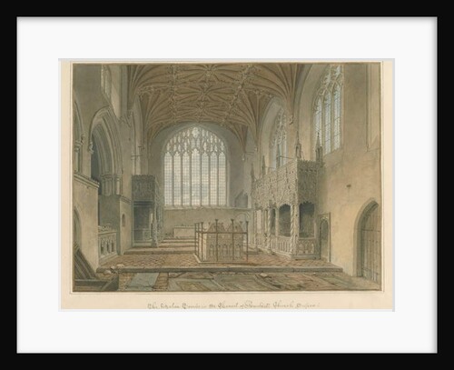 Sussex - Arundel Church - The Fitzalan Tombs, 1825 by John Chessell Buckler