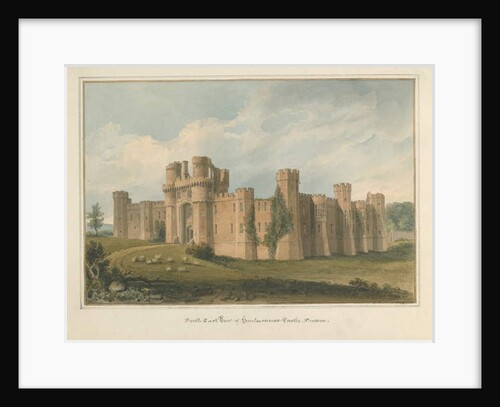 Sussex - Herstmonceux Castle, 1824 by John Buckler