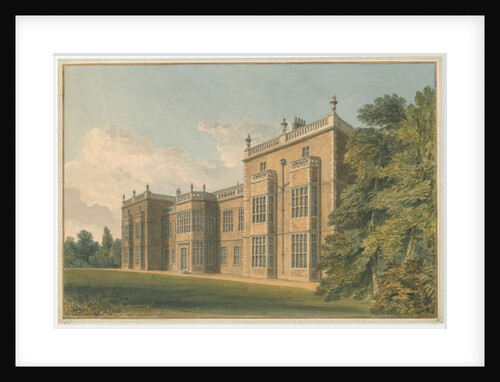 Yorkshire - Burton stable, 1818 by John Chessell Buckler