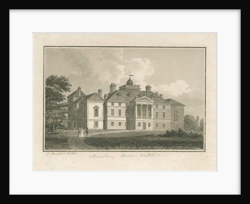 Wiltshire - Amesbury House by John Buckler