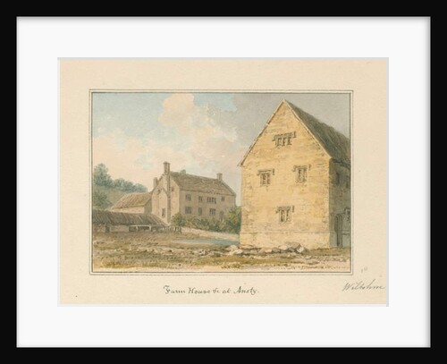 Wiltshire - Ansty - Farm House, 1817 by John Buckler