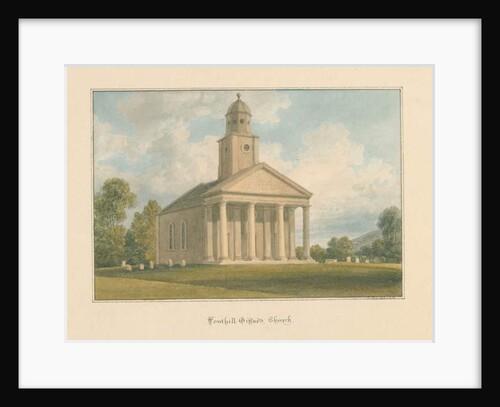Wiltshire - Fonthill Giffard Church, 1811 by John Buckler