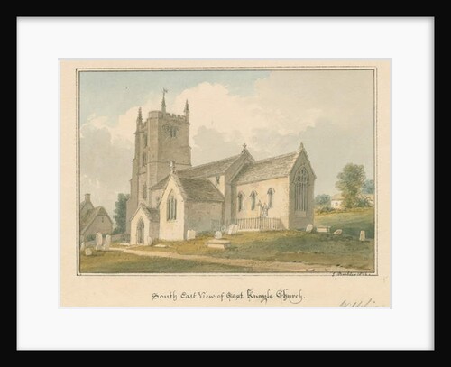 Wiltshire - Knowle Church, 1804 by John Buckler