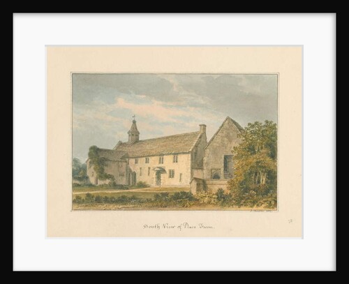 Wiltshire - Place Farm, 1812 by John Buckler