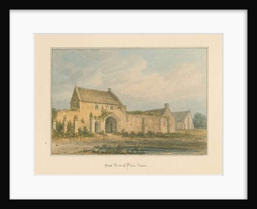 Wiltshire - Place Farm, 1812 by John Buckler