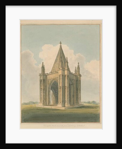 Wiltshire - Salisbury Cathedral - Porch, 1800 by John Buckler