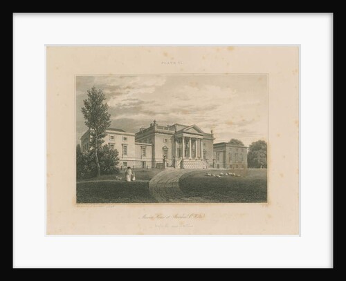 Wiltshire - Stourhead - Mansion by John Buckler