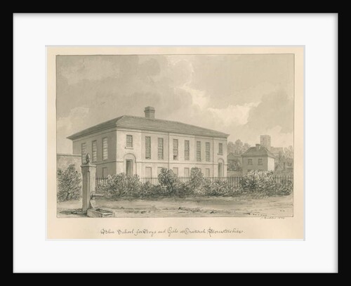 Worcestershire - Droitwich - Blue School by John Buckler