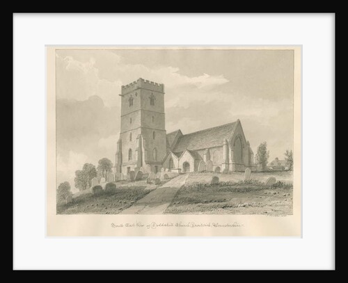 Worcestershire - Droitwich - Dodderhill Church by John Buckler