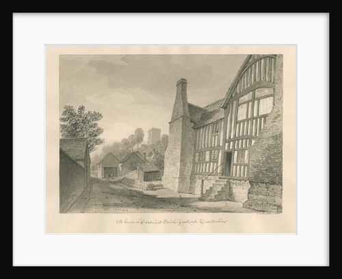 Worcestershire - Droitwich - Dodderhill Old House by John Chessell Buckler