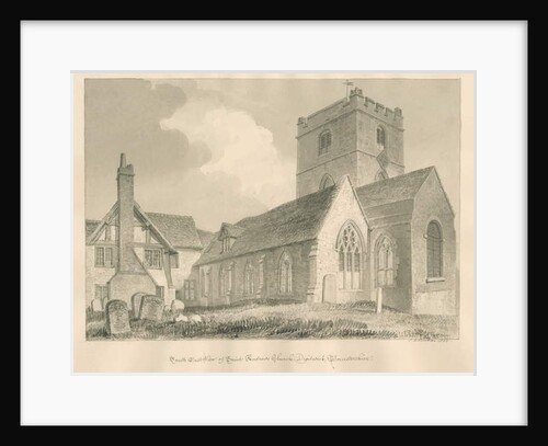 Worcestershire - Droitwich - Saint Andrew's Church by John Chessell Buckler