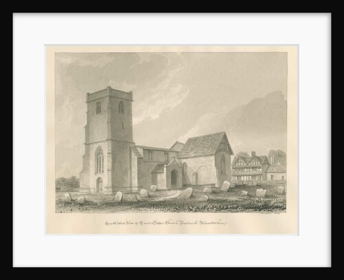 Worcestershire - Droitwich - Saint Peter's Church by John Buckler