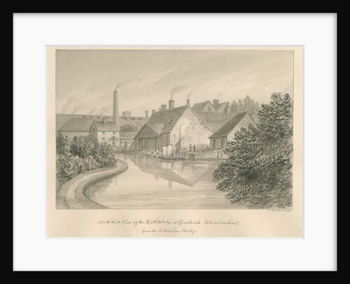 Worcestershire - Droitwich - Salt Works by John Buckler