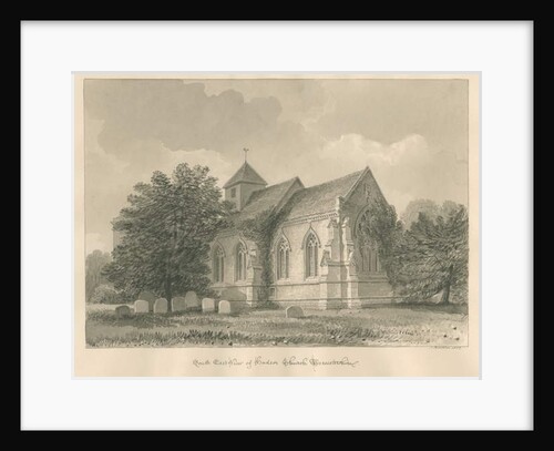 Worcestershire - Hadsor Church by John Buckler